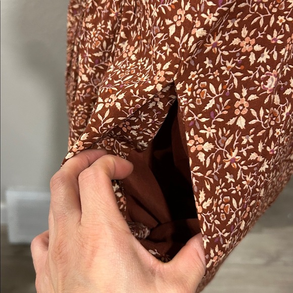 Madewell Women's Pintuck Mini Dress in Florentine Floral size Small - Picture 6 of 12